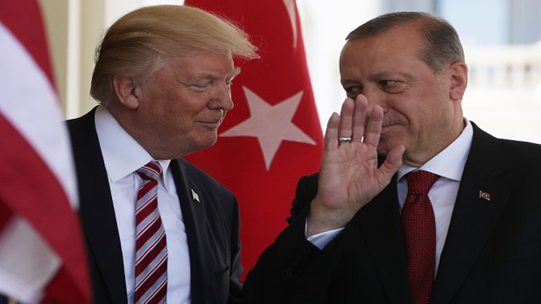 ئەردۆغان سوپاسی ترەمپ دەكات